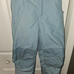 Lands End Teal Girls Snow Pants, Size 8